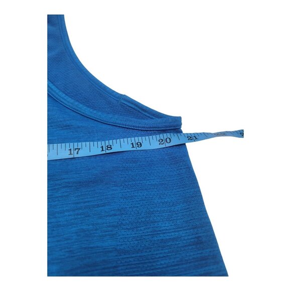 Lululemon Top Men L Blue Metal Vent Tech Tank Athleisure Sportswear Gorpcore Gym - Picture 3 of 7